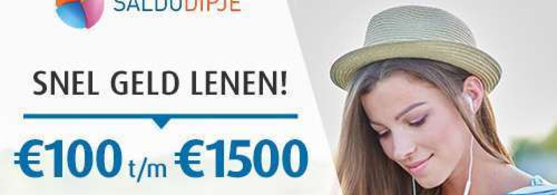 Geld lenen binnen 1  uur op je rekening