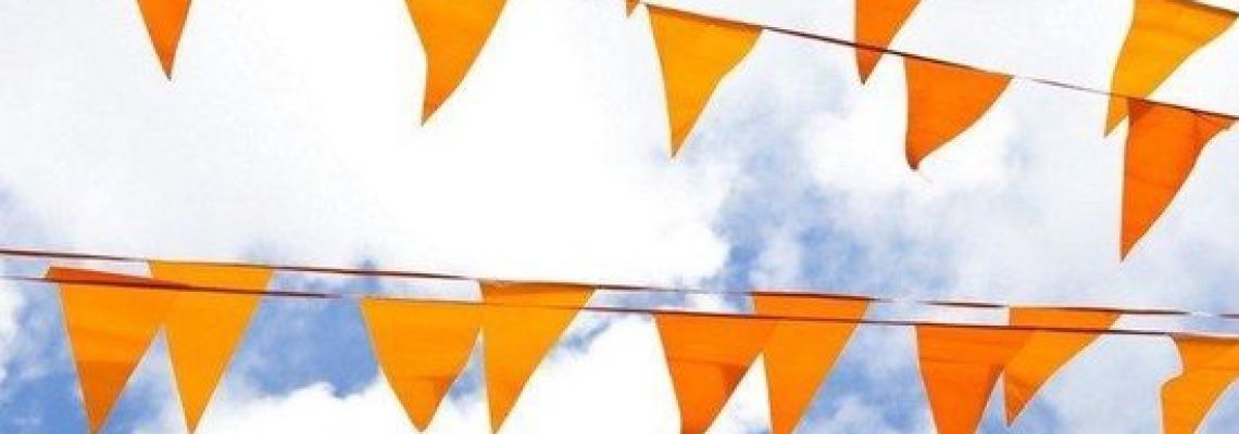Oranje Vlaggetjes