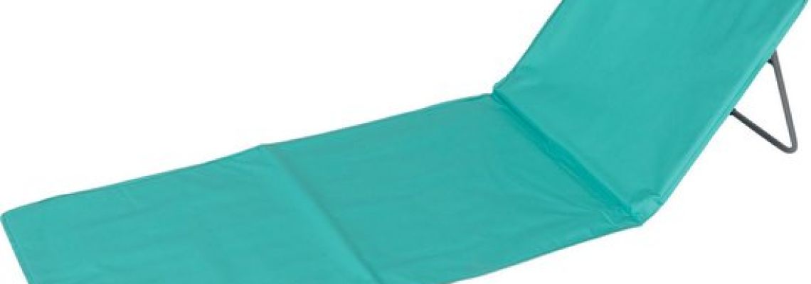 Strandmat met rugsteun