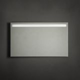 Adema Squared badkamerspiegel 120x70cm met boven verlichting LED