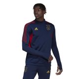 Adidas Ajax Trainingspak 2022-2023 Donkerblauw Donkerrood Goud