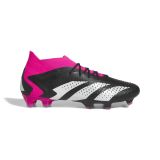 Adidas Predator Accuracy.1 Gras Voetbalschoenen (FG) Zwart Wit Roze