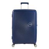 American Tourister Soundbox Spinner 77 Expandable Midnight Navy