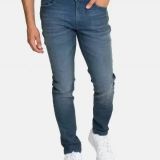 Amsterdenim - Jeans - JAN - Slim fit - Vaag Blauw