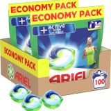 Ariel All in 1 Wasmiddel Pods + Actieve Geurbestrijding - Voordeelverpakking 2 x 50 Wasbeurten