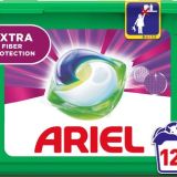 Ariel All in 1 Wasmiddel Pods + Vezelbescherming - 3x43 Wasbeurten – Voordeelverpakking