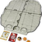 Bakugan - Battle Matrix Luxe-speelbord - Gouden Sharktar Bakugan-actiefiguur