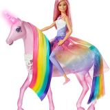 Barbie Dreamtopia Pop en Eenhoorn - Pop met Eenhoorn 