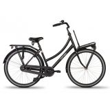 Bimas Transportfiets A-1.0 dames mat zwart 50cm