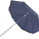 Bo-Camp Parasol Met Knikarm - Ø 200 Cm – Blauw