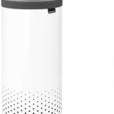 Brabantia Wasmand - 60 l - White / Dark Grey kunststof deksel