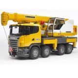 Bruder Scania R met Liebherr kraan