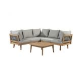 Central Park loungeset Mimizan 3-delig hout