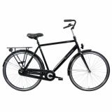 Cumberland Stadsfiets Plymouth heren zwart 54cm