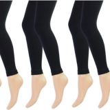 Dames Thermo Legging - Zwart - Maat XXL