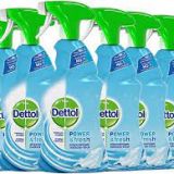 Dettol Power & Fresh - Allesreiniger Spray - Katoenfris - 6 x 500 ml