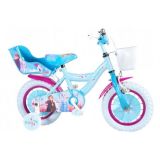 Disney Frozen - Kinderfiets - Meisjes– Wit, Blauw – 14 inch