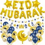 Eid Mubarak Ballonnen 40 stuks