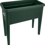 Elho Green Basics Kweektafel Xxl 75 - Plantenbak voor Buitenkweken En Oogsten - Ø 75.5 x H 65.1 cm - Groen/Blad Groen