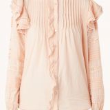 Fabienne Chapot  Indra blouse met broderie en volants