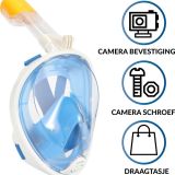 Gadgy Duikmasker Full Face Kinderen - Duikbril met Snorkel - Snorkelset Kinderen