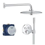 Grohe Grohtherm smart control Comfortset inbouw Euphoria 260 chroom