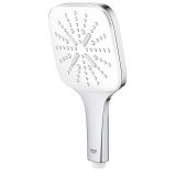 Grohe QuickFix Vitalio Handdouche 13cm vierkant met 3 straalsoorten chroom