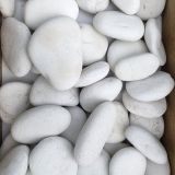 Happy Stones - Wit - 15 stuks - Beach Pebbles - Ronde en gladde stenen - Keien beschilderen -  Verven kinderen - Schilderen van steentjes