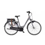 Hercules Elektrische stadsfiets Nizza F7 NL dames mat antraciet 55cm 400Wh