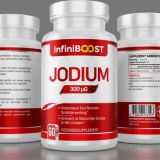 Infiniboost 300 µg Jodium Capsules - Hoog gedoseerd - Jodium tabletten straling - 60 Capsules