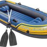 Intex Challenger 3 Opblaasboot - 3-Persoons - Blauw/Geel