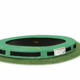 Jumpking Trampoline Inground Classic 2,44 Meter Zwart/groen