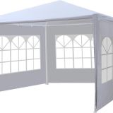 Lizzely garden & living partytent 3x3 met 3 zijwanden