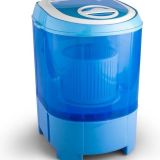 Lowander mini wasmachine 3kg met centrifuge - Kleine camping wasmachine - met Bovenlader