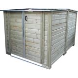 Lutrabox tuinkast fietsberging 125x215x141cm