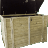 Lutrabox tuinkast fietsberging 203x125x141cm