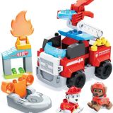 Mega Bloks Paw Patrol Marshall's City Brandweerset - 33 bouwstenen