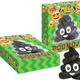 Mega gummies emoticon poop