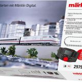 Märklin 29792 - Digitaal startpakket ICE 2, Spoor H0 modelspoorbaan, veel geluidsfuncties, met mobiel station en C-spoorrails 