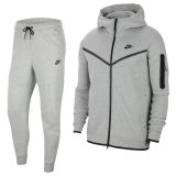 Nike Tech Fleece Trainingspak Full-Zip Grijs