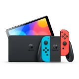 Nintendo Switch OLED Blauw Rood