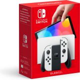 Nintendo Switch OLED Wit onderweg pakket met game