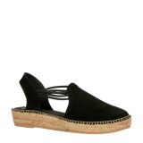 Nuria Espadrilles Suede Zwart