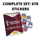 Panini FIFA 2022 Qatar World Cup Sticker Set Complete 670 Stickers