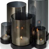 Philippi LICHTERMEER Kandelaar - Glas - Grijs