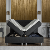 Pocketveren Boxspring Met Opbergruimte - Home Storage