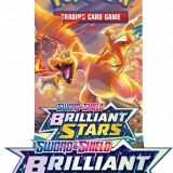 Pokémon Boosterpack - Brilliant Stars- 1 pakje a 10 kaarten