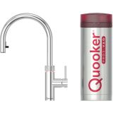 Quooker Flex Chroom met PRO3 boiler 3-in-1 kokend water kraan