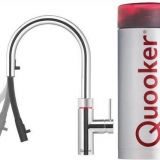 Quooker Flex RVS met COMBI boiler 3-in-1 kokend water kraan