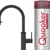 Quooker Flex Zwart met PRO3 boiler 3-in-1-kraan